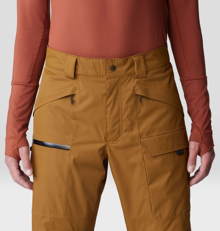 Men's Firefall Insulated Pant, Color: Golden Brown, image 5