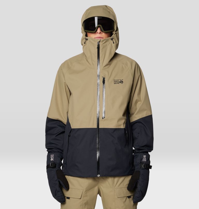 Men's Firefall Jacket, Color: Landslide, Black, image 5