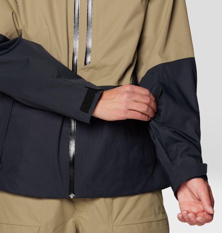 Men's Firefall Jacket, Color: Landslide, Black, image 11
