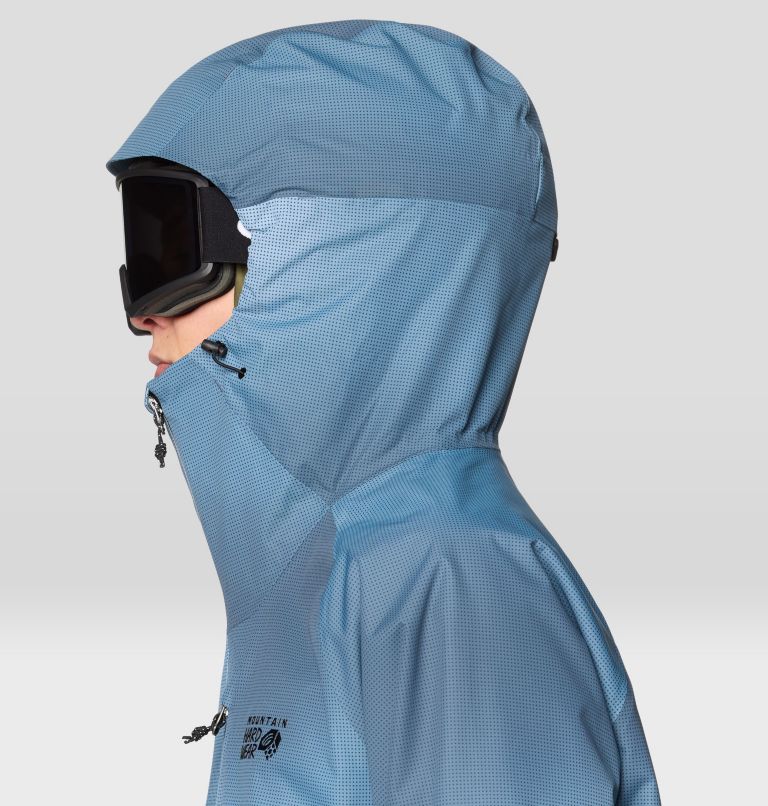 Men's Firefall Jacket, Color: Moon Blue Ombre Print, image 14