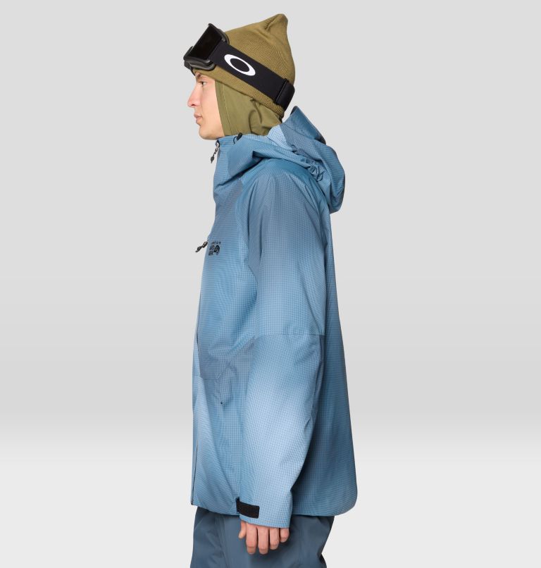 Men's Firefall Jacket, Color: Moon Blue Ombre Print, image 5