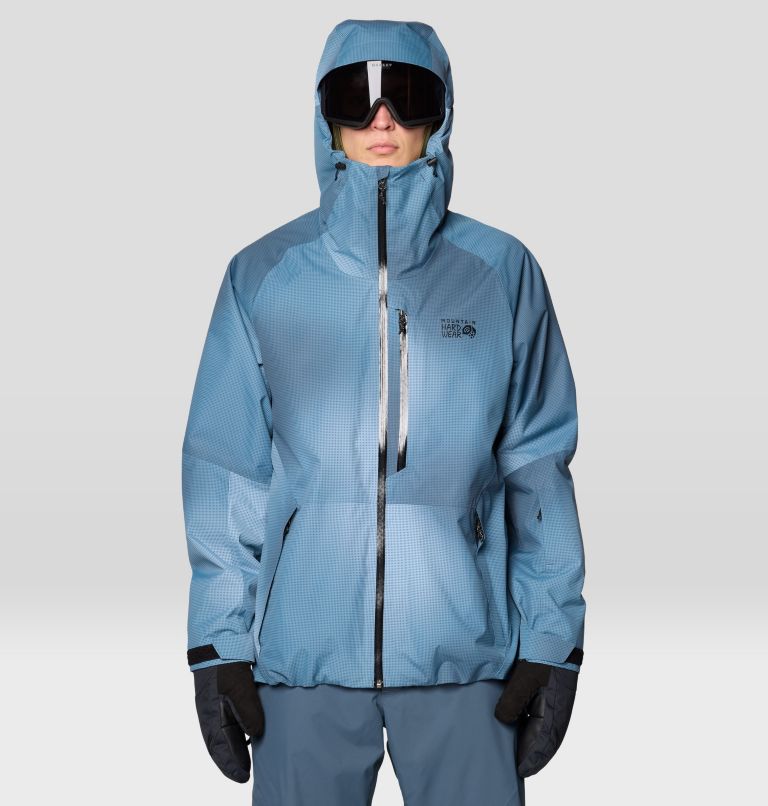Men's Firefall Jacket, Color: Moon Blue Ombre Print, image 6