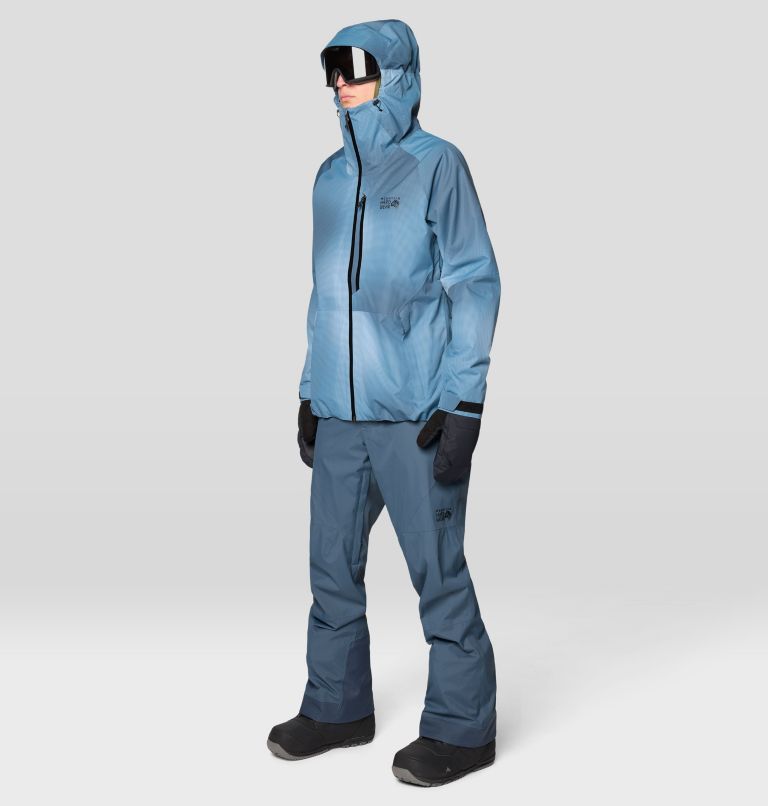 Men's Firefall Jacket, Color: Moon Blue Ombre Print, image 2