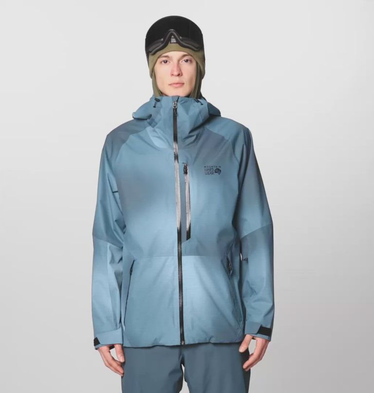 Men's Firefall Jacket, Color: Moon Blue Ombre Print