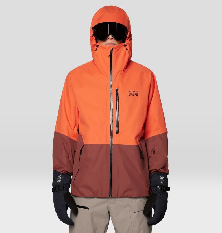 Men's Firefall Jacket, Color: Aspect, Bourbon Brown, image 6