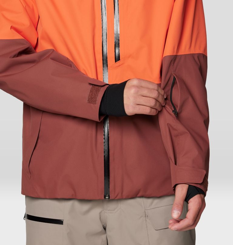 Men's Firefall Jacket, Color: Aspect, Bourbon Brown, image 13
