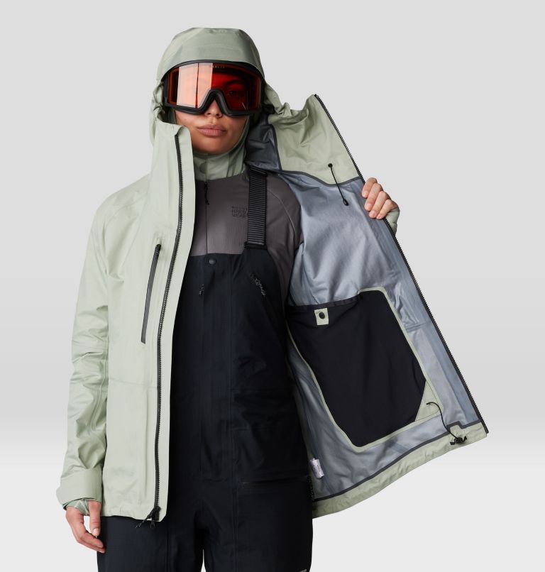 Women's High Exposure GORE-TEX C-KNIT Jacket, Color: White Sage, image 11