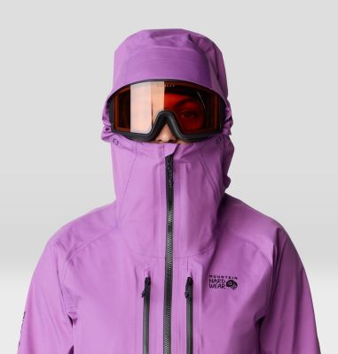 Women's High Exposure GORE-TEX C-KNIT Jacket, Color: Lilac Glow, image 4