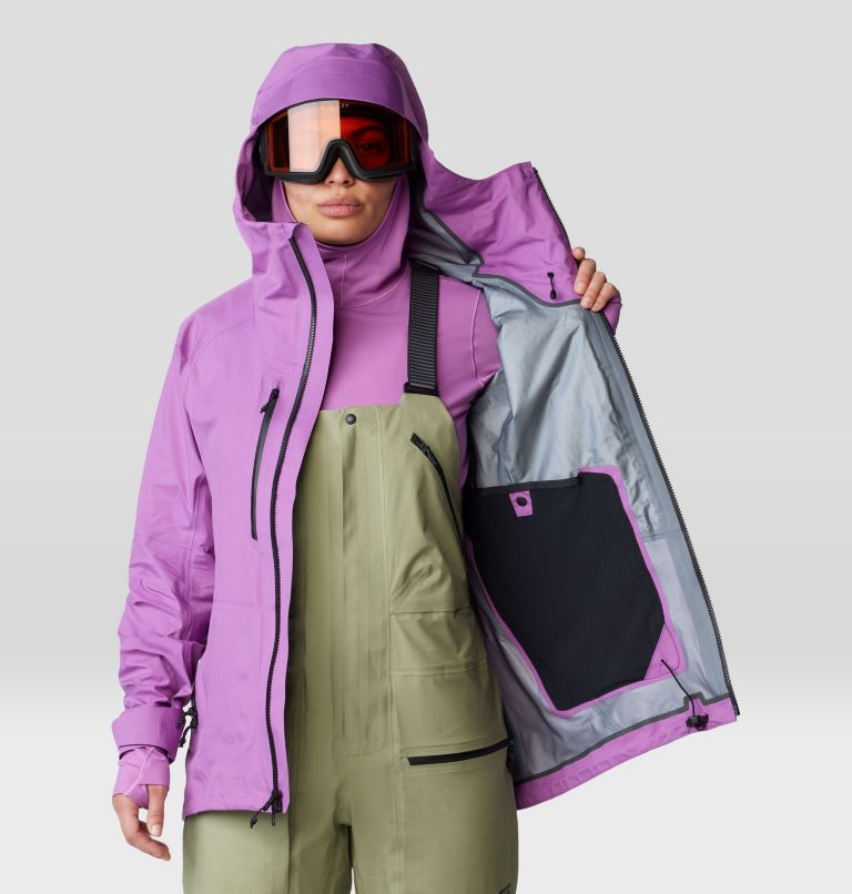 Women's High Exposure GORE-TEX C-KNIT Jacket, Color: Lilac Glow, image 7