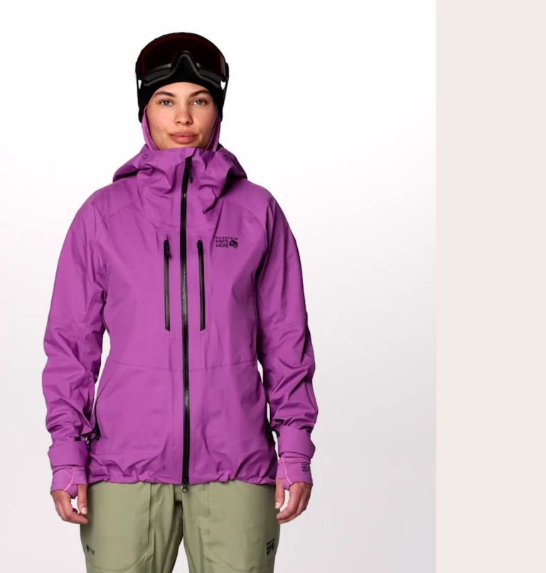 Women's High Exposure GORE-TEX C-KNIT Jacket, Color: Lilac Glow