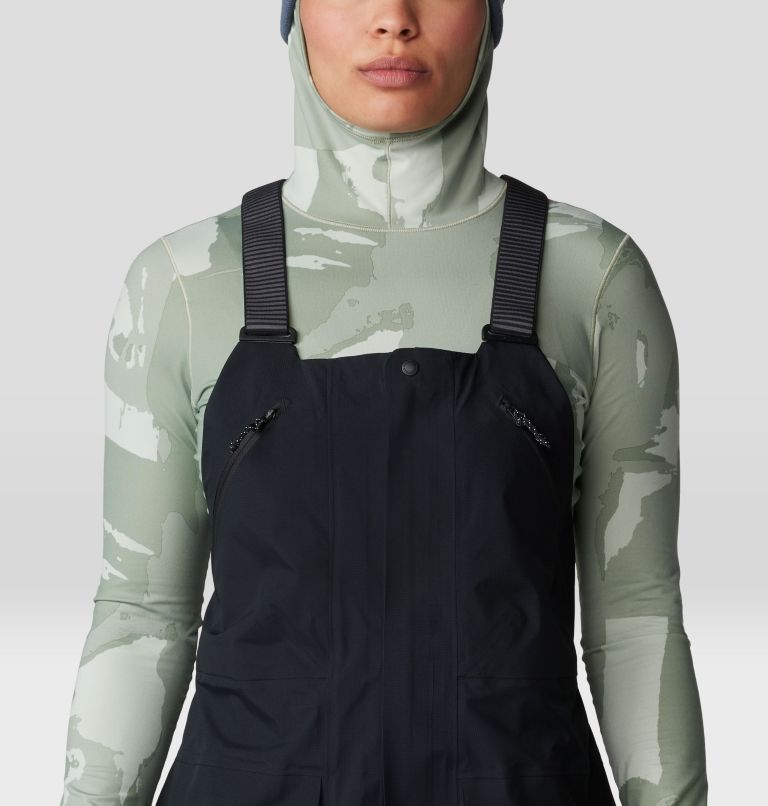 Women's High Exposure GORE-TEX C-KNIT Bib, Color: Black, image 4