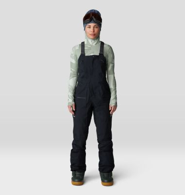 Women's High Exposure GORE-TEX C-KNIT Bib, Color: Black, image 5