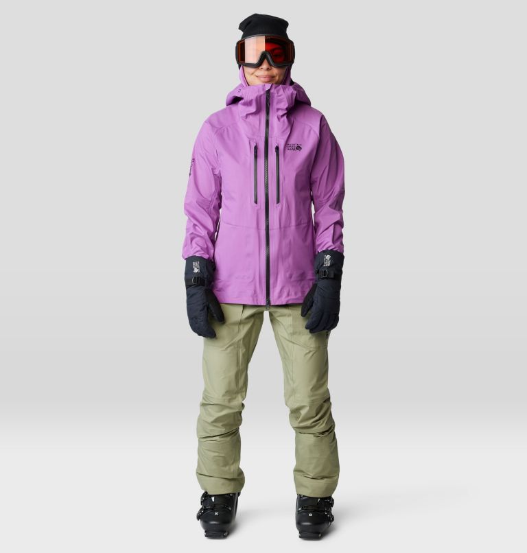 Women's High Exposure™ GORE-TEX C-KNIT Bib | Mountain Hardwear Women's High Exposure™ GORE-TEX C-KNIT Bib | Mountain Hardwear