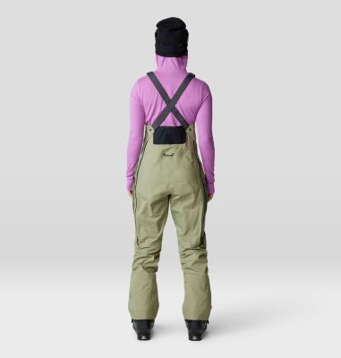 Women's High Exposure GORE-TEX C-KNIT Bib, Color: Mantis Green, image 3