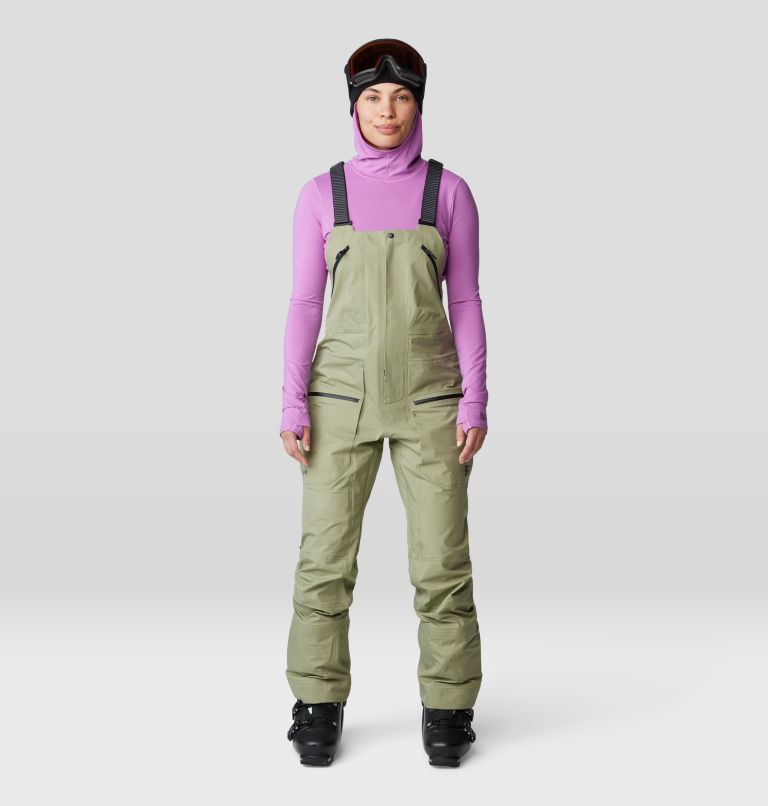 Women's High Exposure™ GORE-TEX C-KNIT Bib | Mountain Hardwear Women's High Exposure™ GORE-TEX C-KNIT Bib | Mountain Hardwear