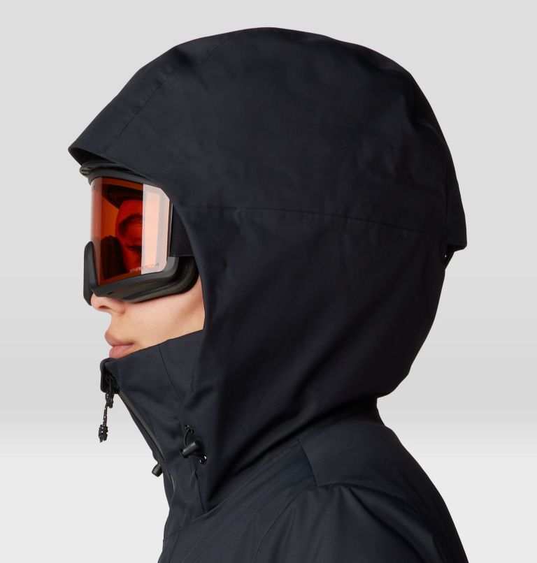 Women's Firefall Insulated Parka, Color: Black, image 7