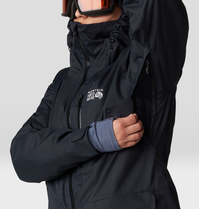 Women's Firefall Insulated Parka, Color: Black, image 8