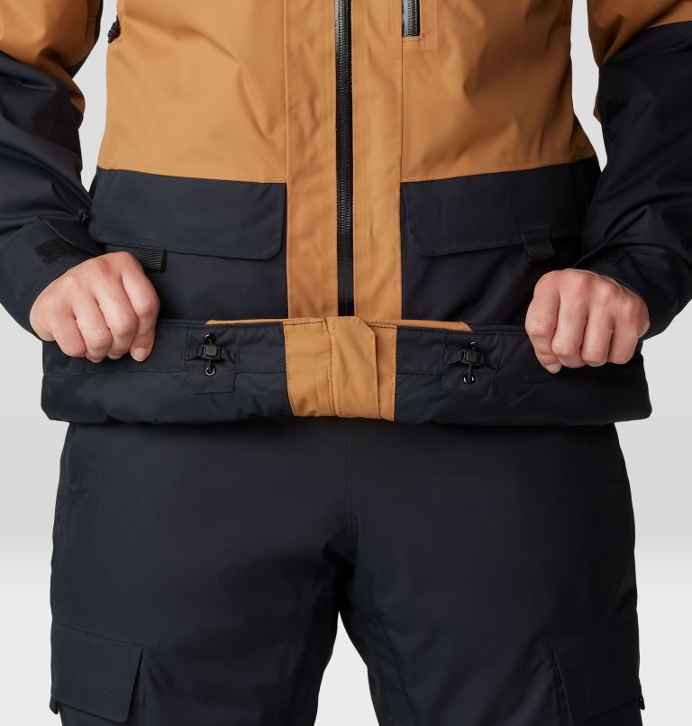 Women's Firefall Insulated Parka, Color: Copper Clay, Black, image 11