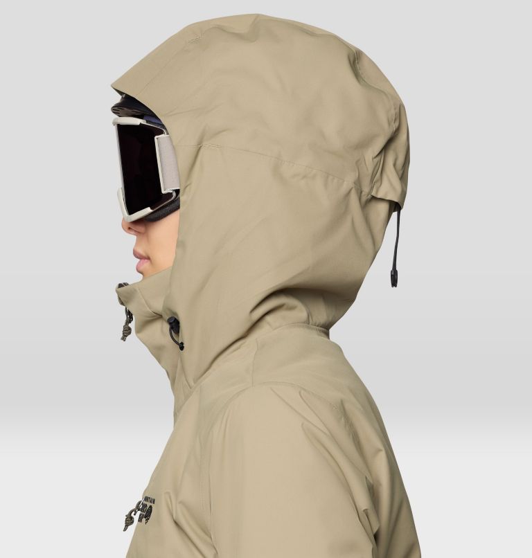Women's Firefall Insulated Parka, Color: Landslide, Dark Pine, image 13