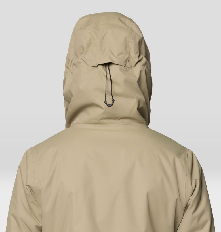 Women's Firefall Insulated Parka, Color: Landslide, Dark Pine, image 10