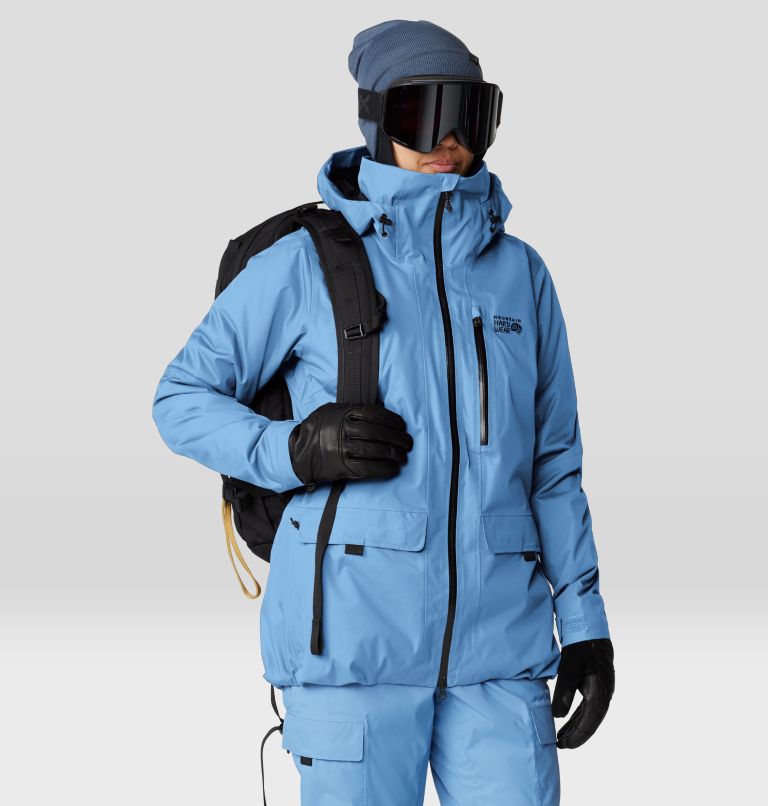 Women's Firefall Insulated Parka, Color: Nitric Blue, image 13