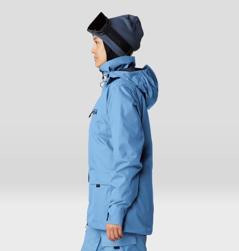 Women's Firefall Insulated Parka, Color: Nitric Blue, image 3