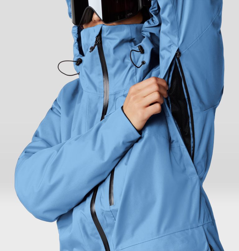 Women's Firefall Insulated Parka, Color: Nitric Blue, image 8