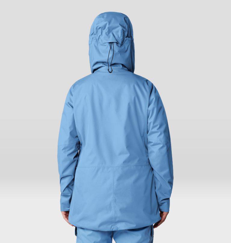 Women's Firefall Insulated Parka, Color: Nitric Blue, image 2