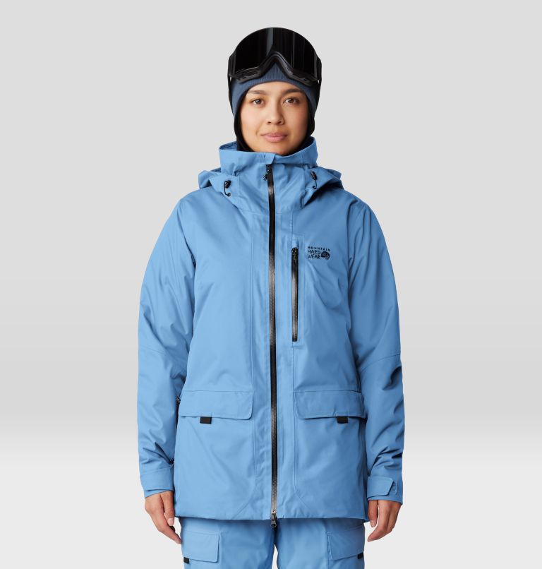 Women's Firefall Insulated Parka, Color: Nitric Blue, image 1