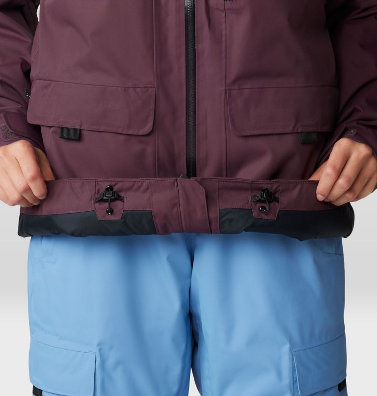 Women's Firefall Insulated Parka, Color: Blackberry, image 12