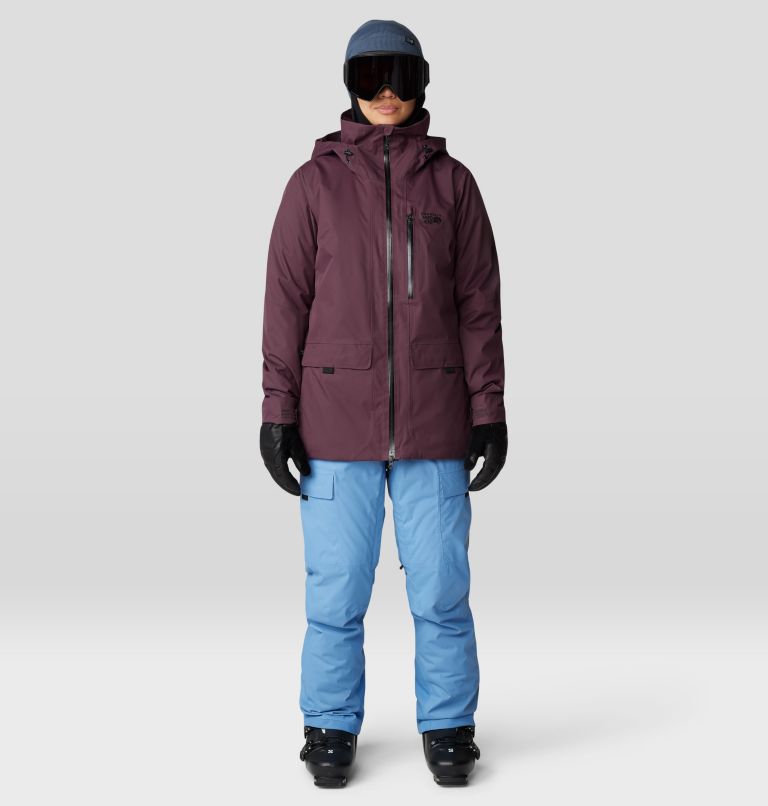 Women's Firefall Insulated Parka, Color: Blackberry, image 15