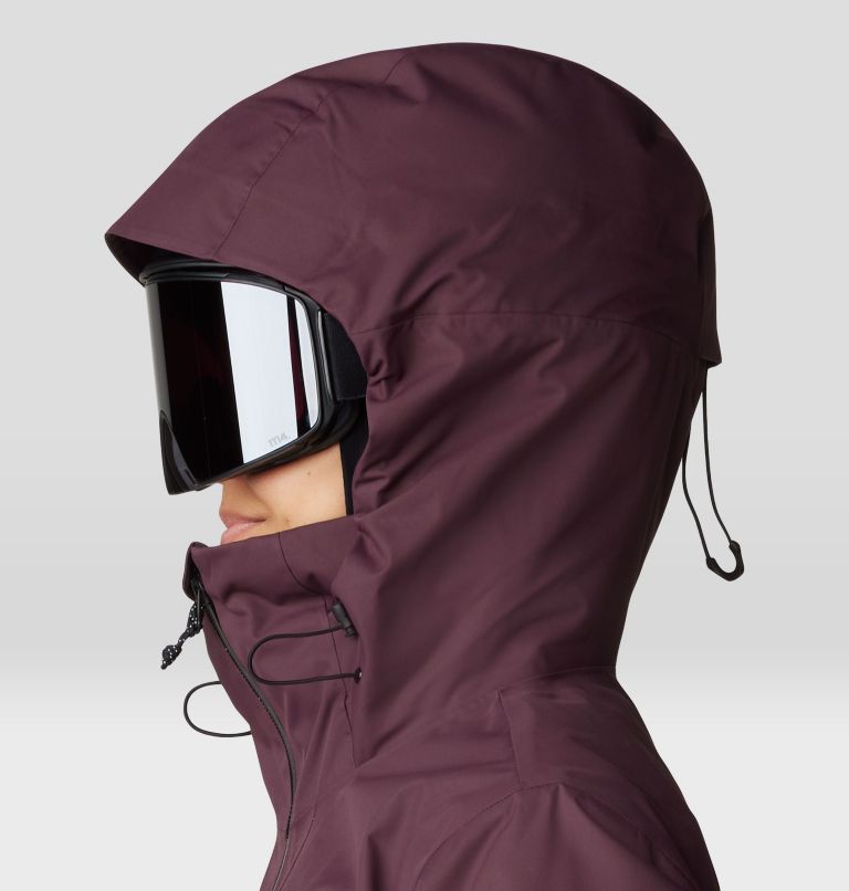 Women's Firefall Insulated Parka, Color: Blackberry, image 7