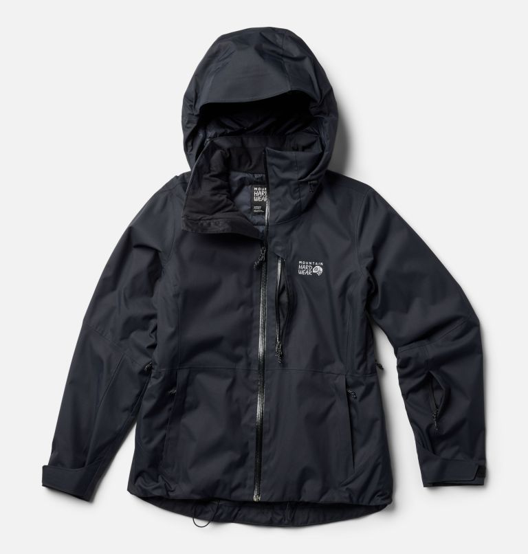 Women's Firefall Insulated Jacket, Color: Black, image 2
