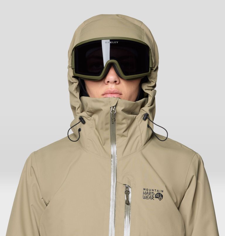 Women's Firefall Insulated Jacket, Color: Landslide, Dark Pine, image 8