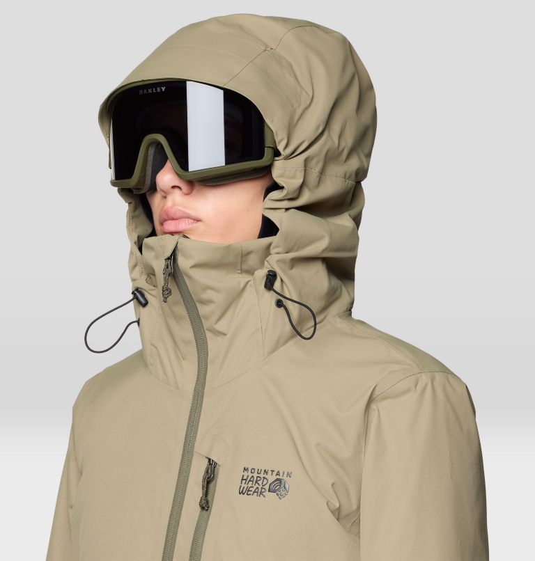 Women's Firefall Insulated Jacket, Color: Landslide, Dark Pine, image 9