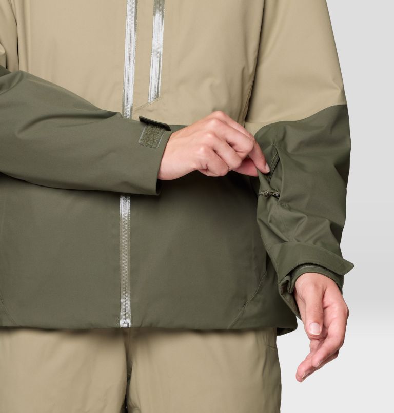 Women's Firefall Insulated Jacket, Color: Landslide, Dark Pine, image 12