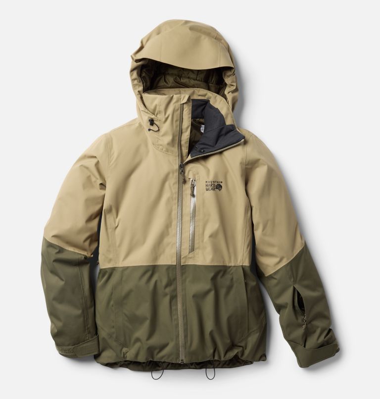 Women's Firefall Insulated Jacket, Color: Landslide, Dark Pine, image 2
