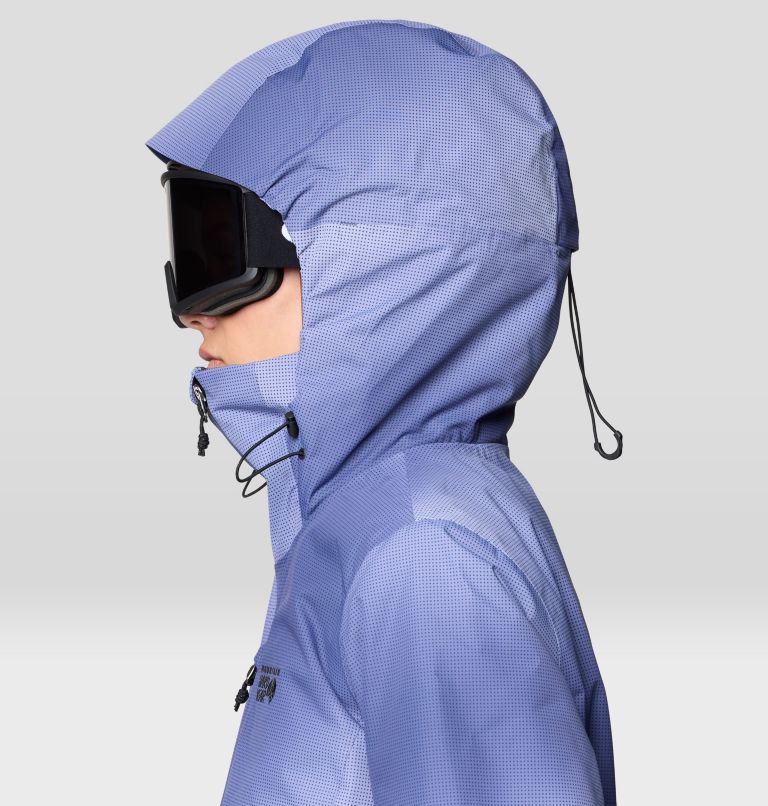 Women's Firefall Insulated Jacket, Color: Lapis Dusk Ombre Print, image 14