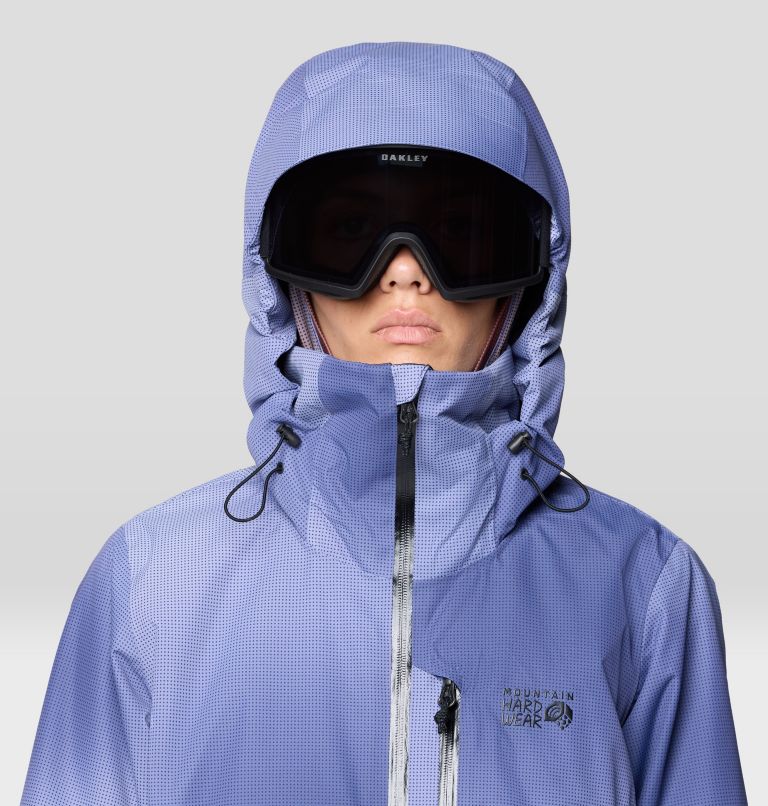 Women's Firefall Insulated Jacket, Color: Lapis Dusk Ombre Print, image 9
