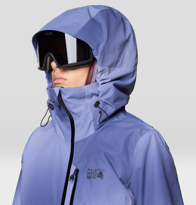 Women's Firefall Insulated Jacket, Color: Lapis Dusk Ombre Print, image 10