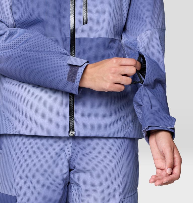 Women's Firefall Insulated Jacket, Color: Lapis Dusk Ombre Print, image 13