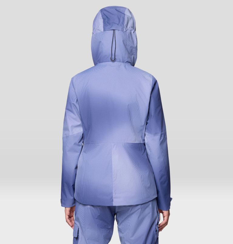 Women's Firefall Insulated Jacket, Color: Lapis Dusk Ombre Print, image 4