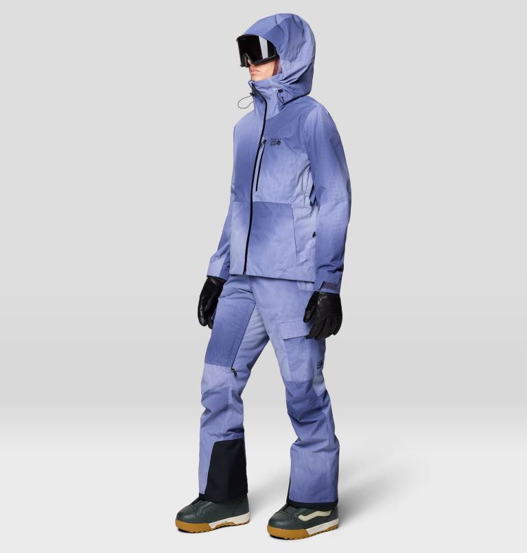 Women's Firefall Insulated Jacket, Color: Lapis Dusk Ombre Print, image 2