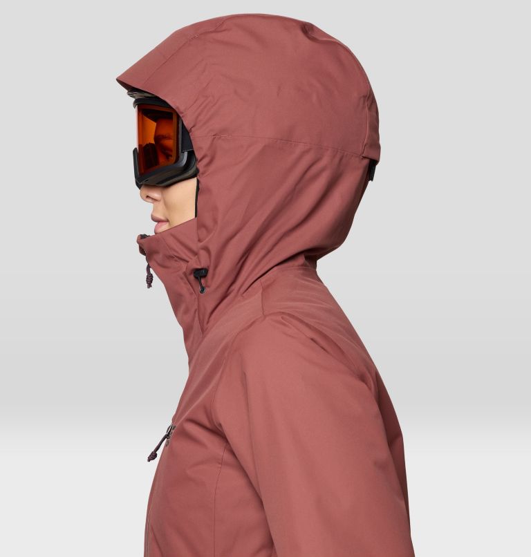 Women's Firefall Insulated Jacket, Color: Bourbon Brown, Blackberry, image 13