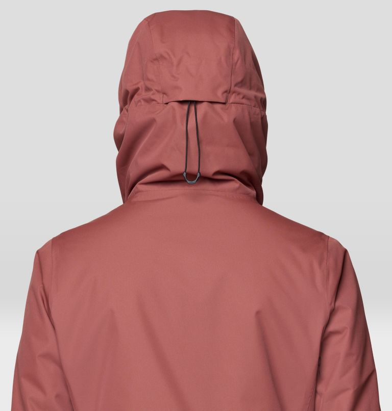 Women's Firefall Insulated Jacket, Color: Bourbon Brown, Blackberry, image 10