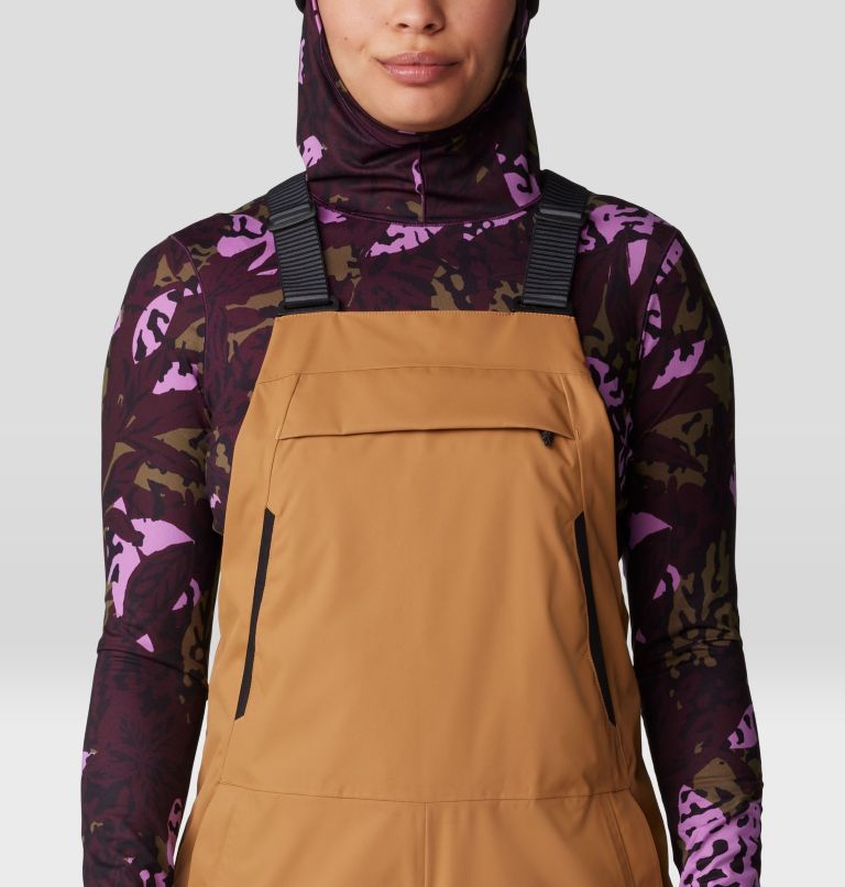Women's Firefall Bib, Color: Copper Clay, image 5