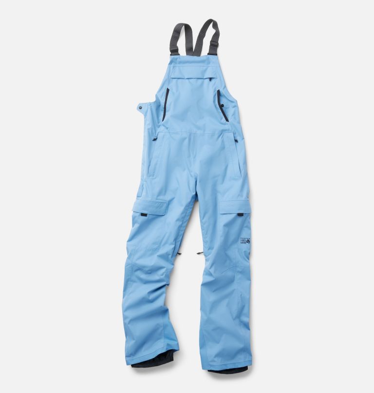 Women's Firefall Bib, Color: Nitric Blue, image 2