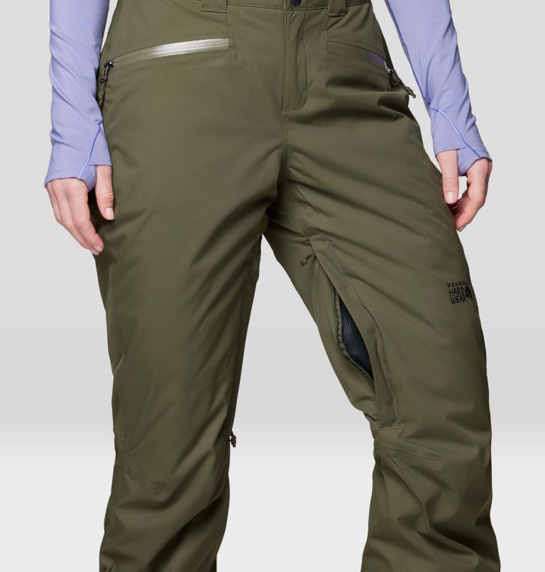 Women's Firefall Insulated Pant, Color: Dark Pine, image 7