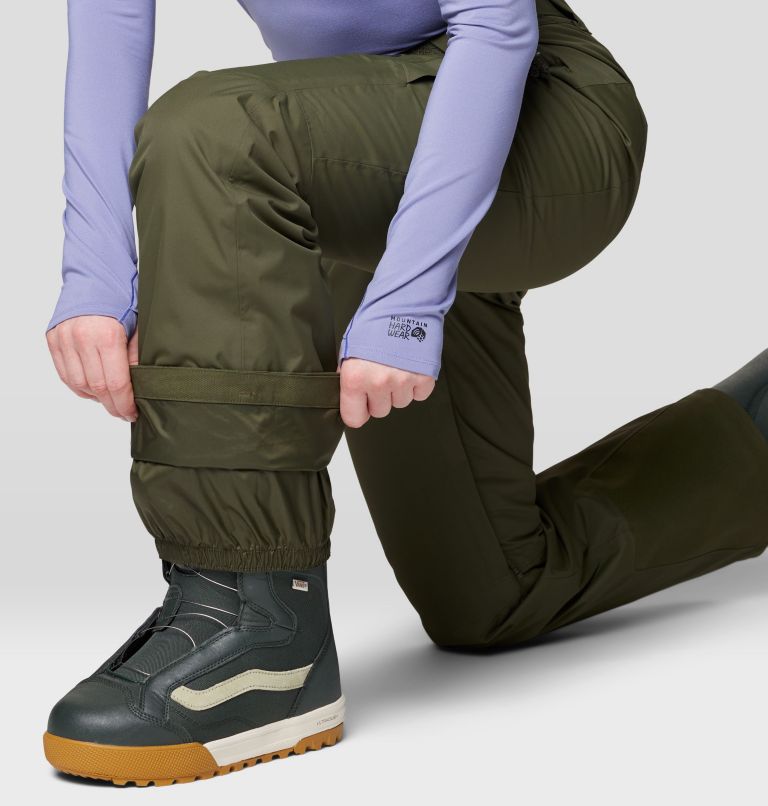 Women's Firefall Insulated Pant, Color: Dark Pine, image 9