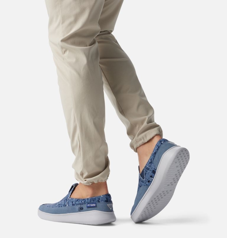 Men's PFG Boatside Shoe, Color: Mountain, Collegiate Navy, image 10